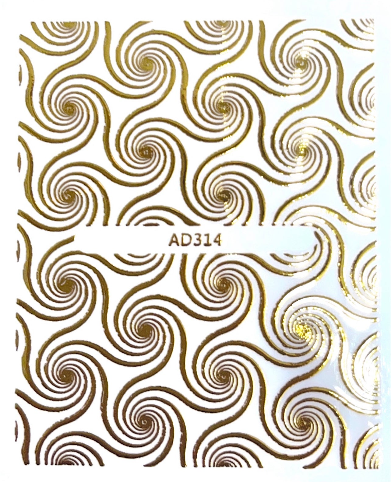 Gold Muster Sticker - Doriana Cosmetics GmbH