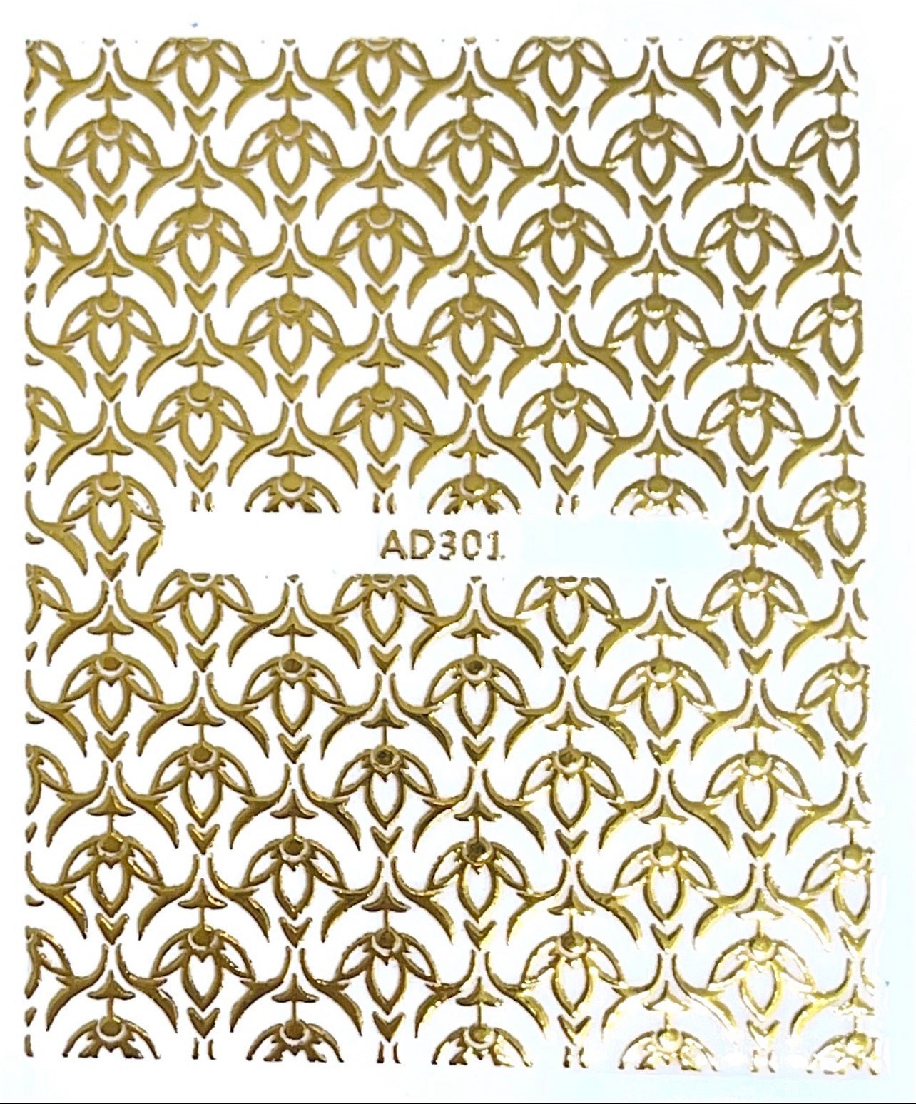 Gold Muster Sticker - Doriana Cosmetics GmbH