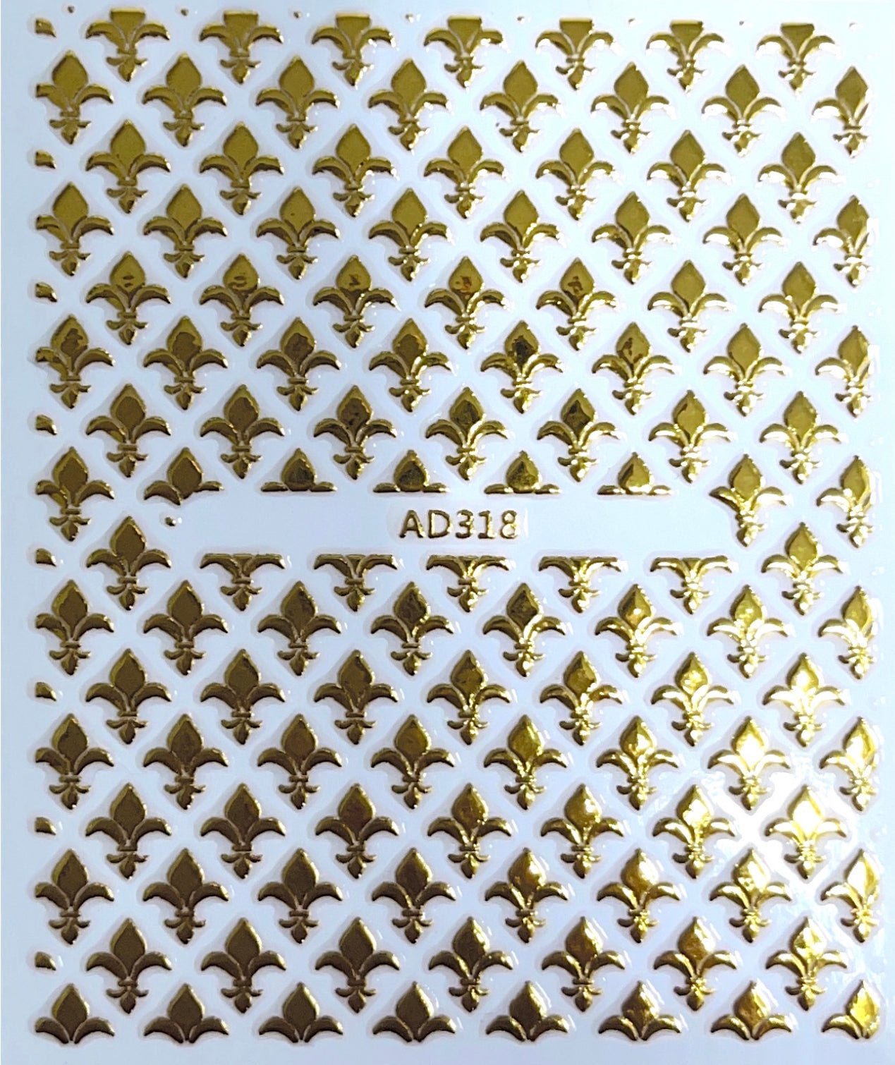 Gold Muster Sticker - Doriana Cosmetics GmbH