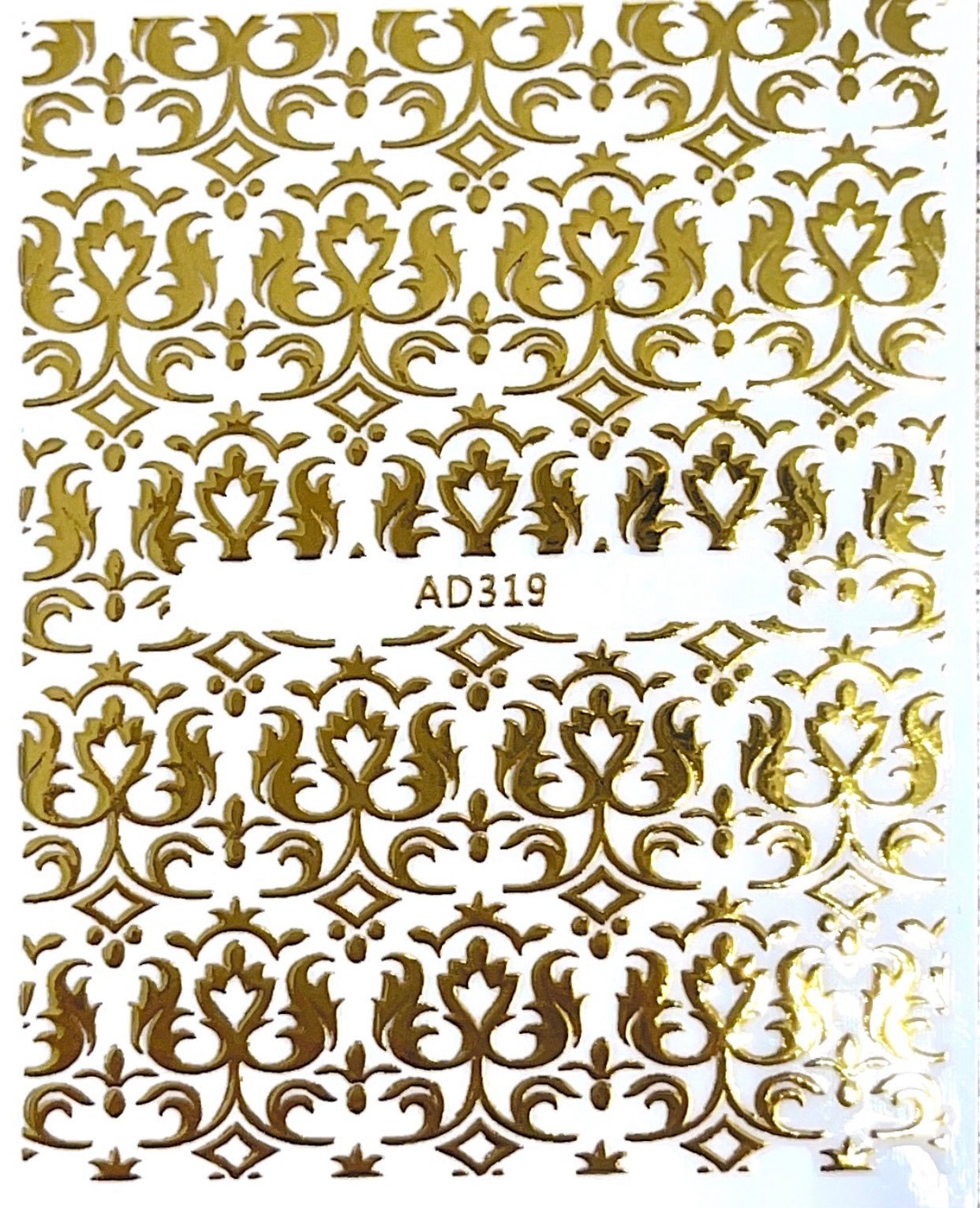 Gold Muster Sticker - Doriana Cosmetics GmbH