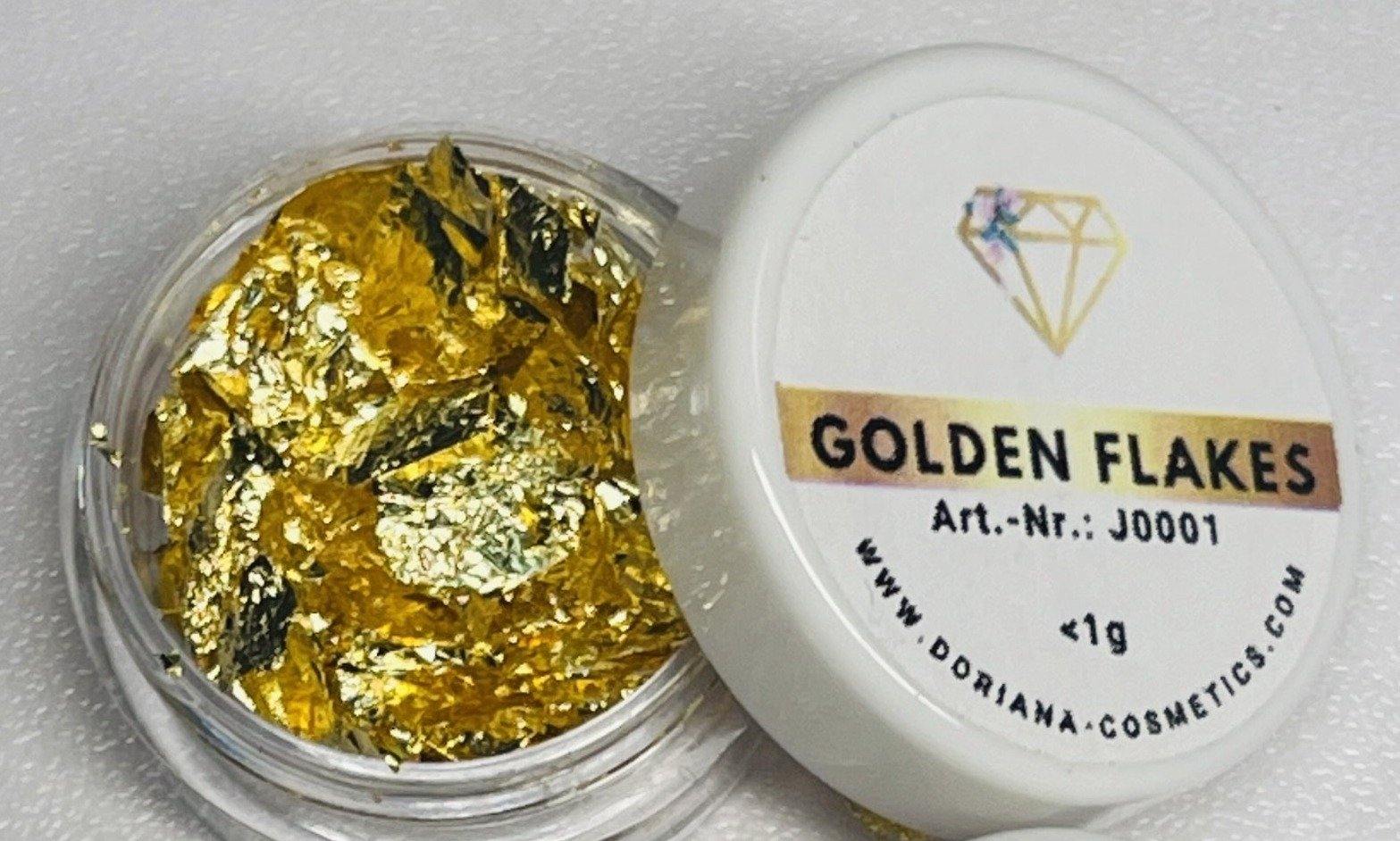 Golden Flakes - Doriana Cosmetics GmbH