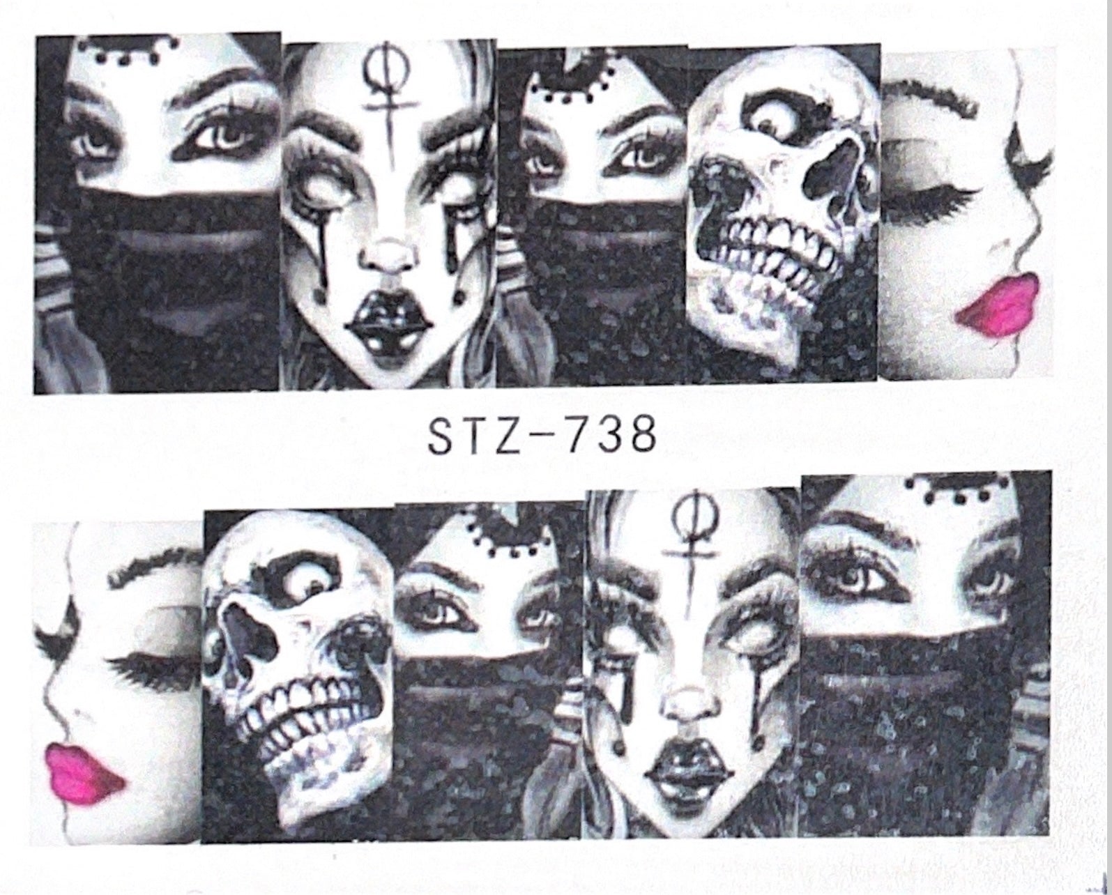 Halloween Wraps 04 - Watertattoo - Doriana Cosmetics GmbH