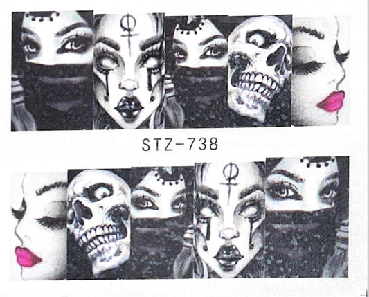 Halloween Wraps 04 - Watertattoo - Doriana Cosmetics GmbH