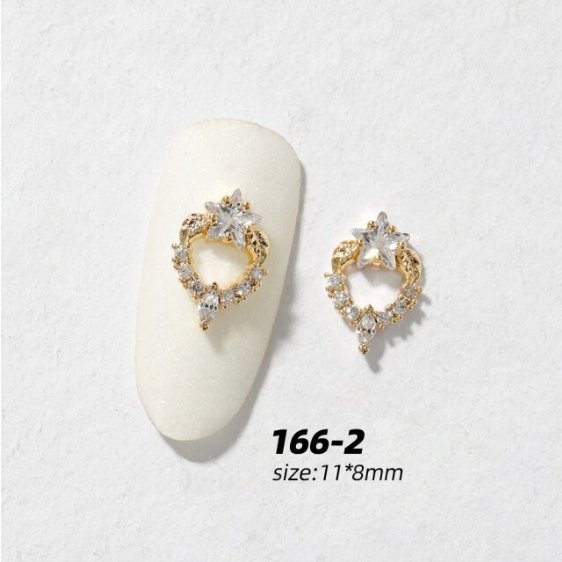 Luxus Kristall Steine - gold - Doriana Cosmetics GmbH