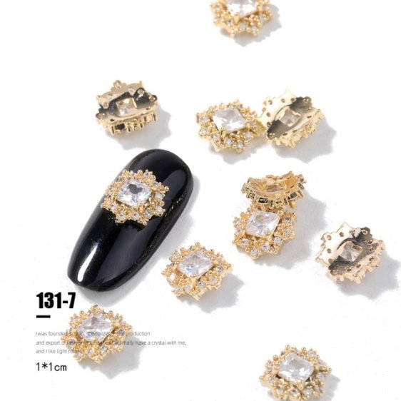 Luxus Kristall Steine - gold - Doriana Cosmetics GmbH