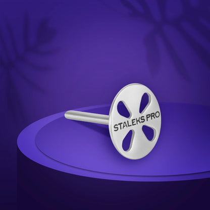 Pedikürescheibe Pododisc STALEKS Pro ХS und Satz Einwegfeile Körnung 180 5 Stück (10 mm) - Doriana Cosmetics GmbH