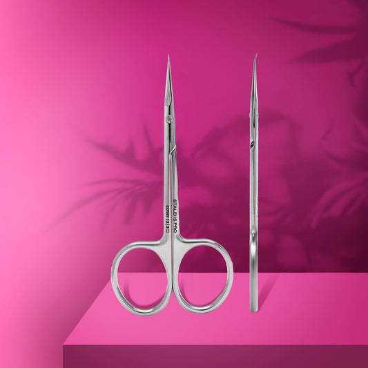 Professionelle Nagelhautschere mit Haken für Linkshänder EXPERT 13 TYP 3 - Doriana Cosmetics GmbH