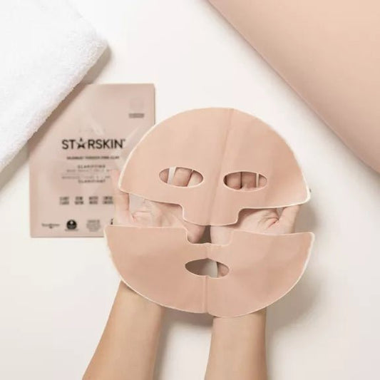 Starskin - Silkmud™ Reinigende Schlammblatt-Maske aus französischer Tonerde in Rosa - Doriana Cosmetics GmbH